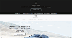 Desktop Screenshot of infiniti-bahrain.com